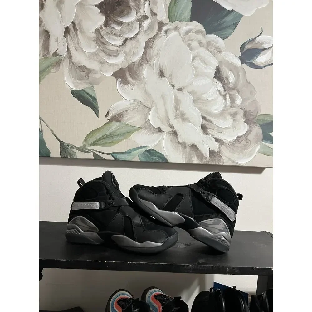 Size 7y - Air Jordan 8 Retro Winterized Gunsmoke